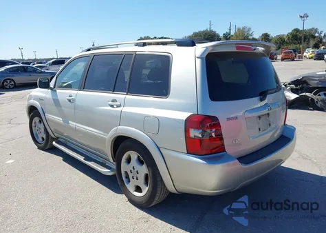 2004 Toyota Highlander Limited V6 from USA, damaged, VIN JTEDP21A140010960